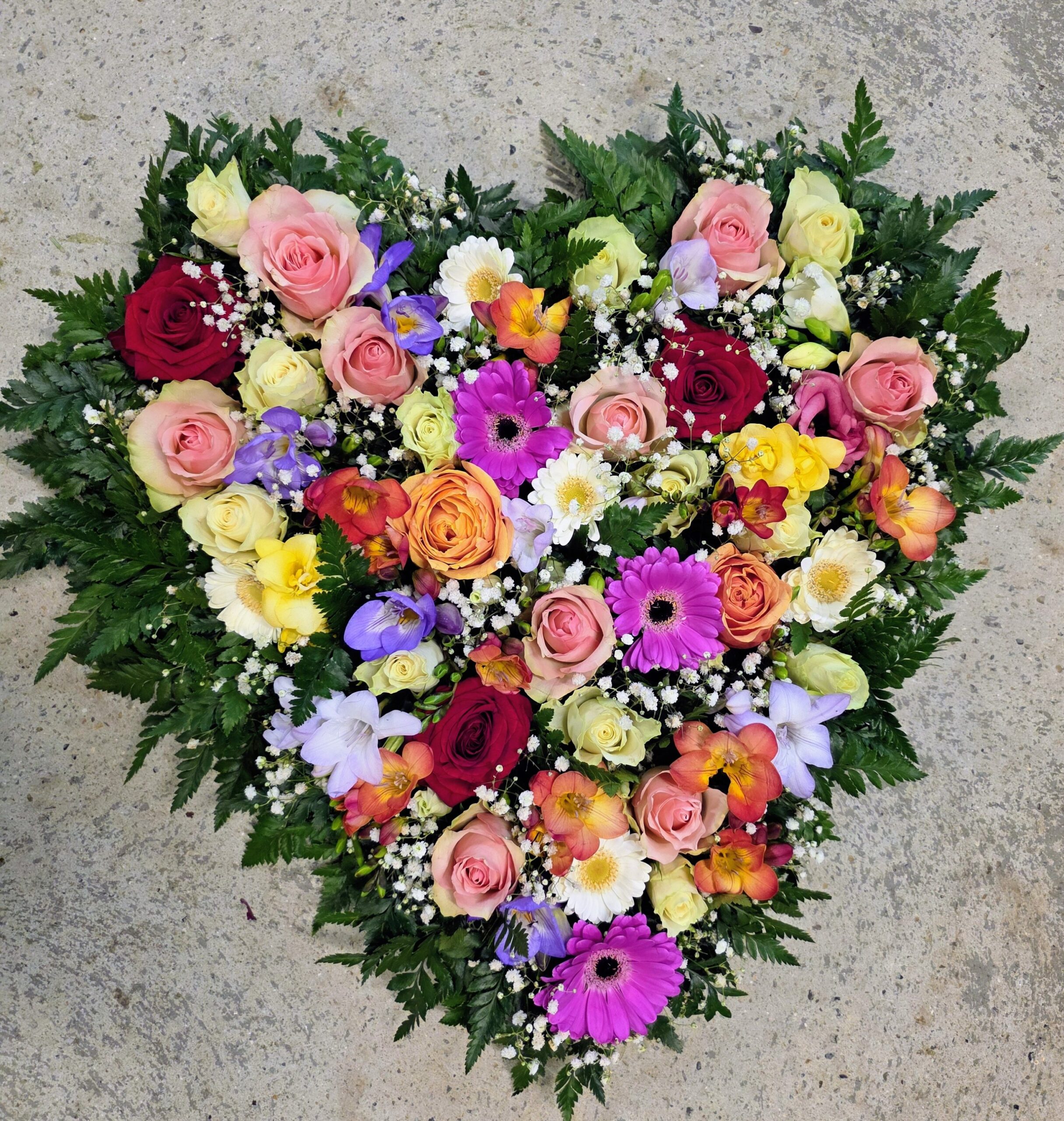 Blomsterhjerte - Billede 8