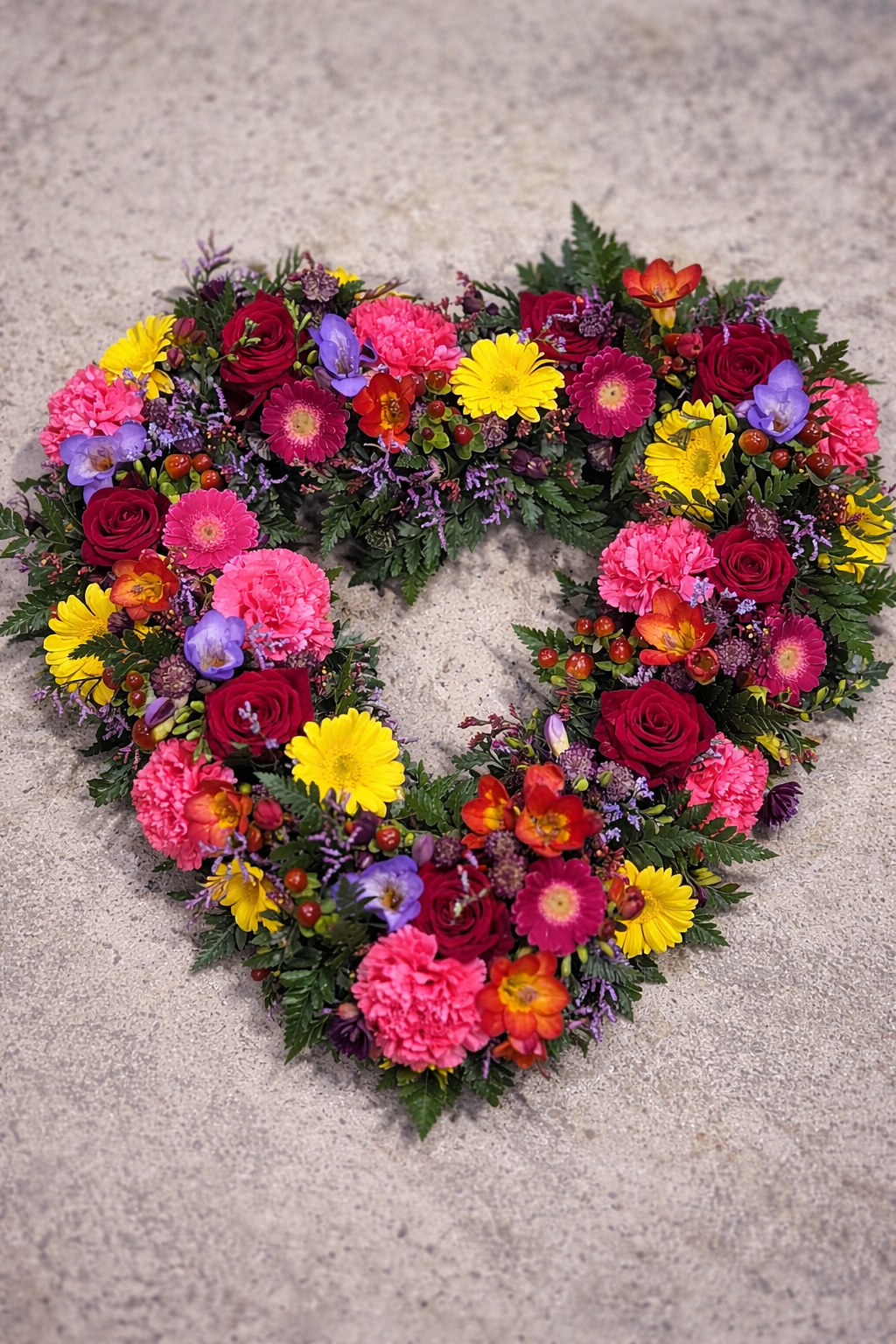 Blomsterhjerte - Billede 9