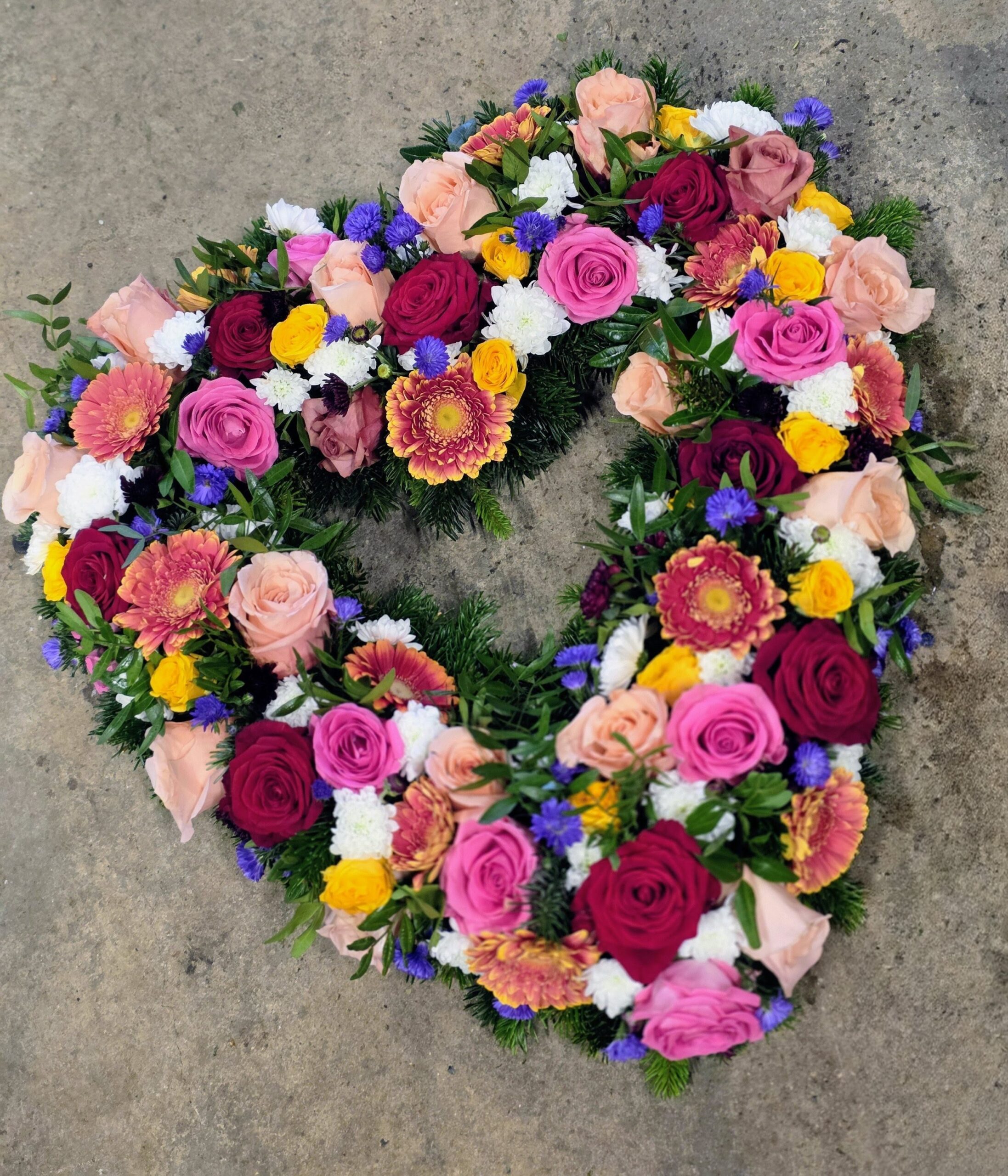 Blomsterhjerte - Billede 6